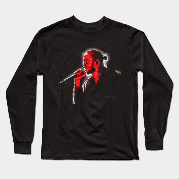 King Kendrick Long Sleeve T-Shirt by salohman